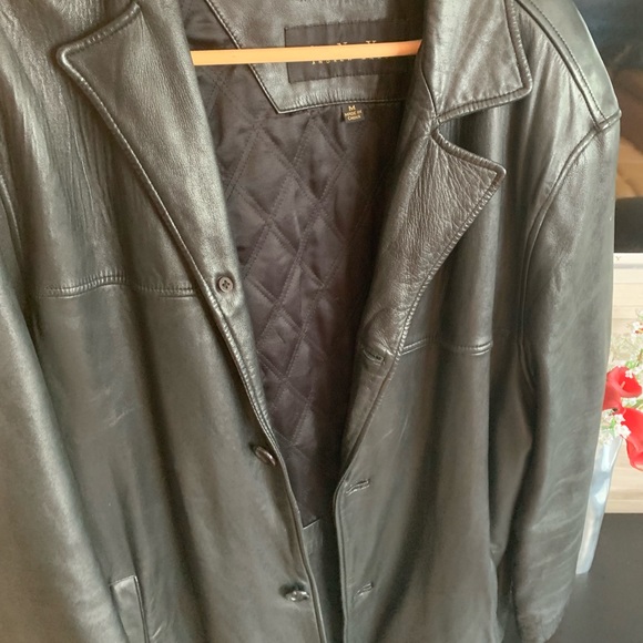Marc New York Men’s leather Jacket Medium - Picture 5 of 5